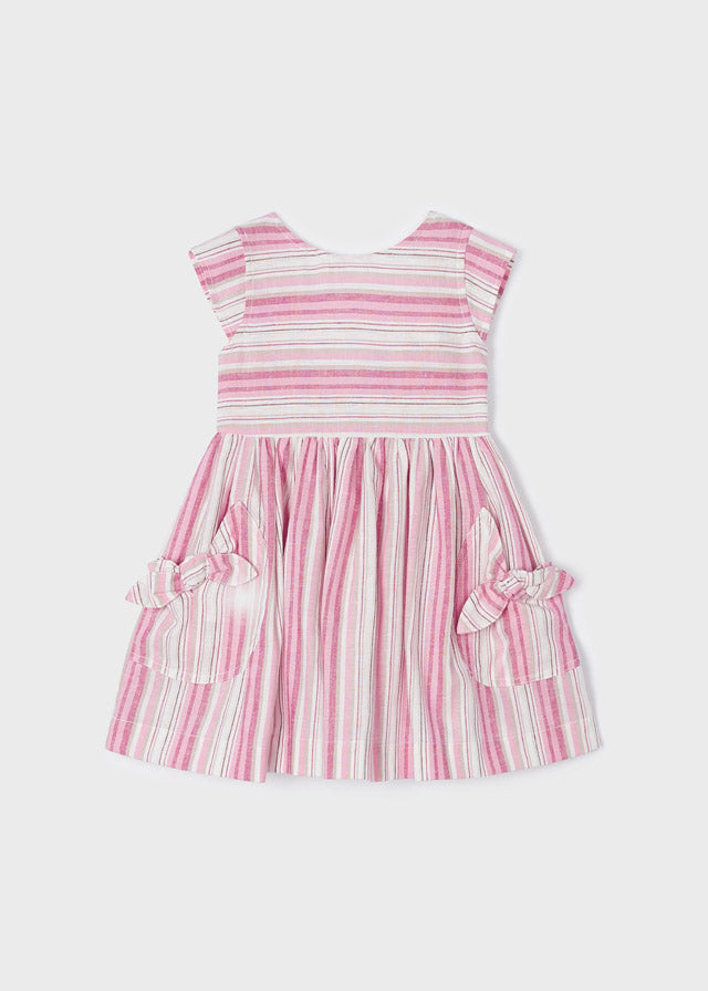 Stripes Dress - Hibiscus