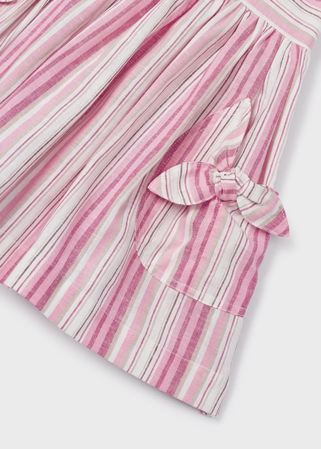 Stripes Dress - Hibiscus