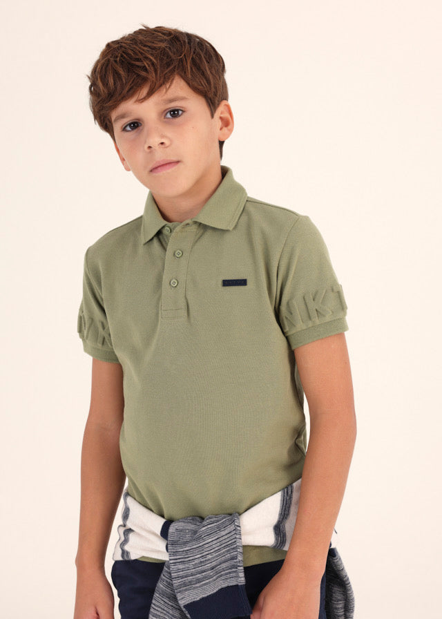 Short Sleeve Polo - Leaf