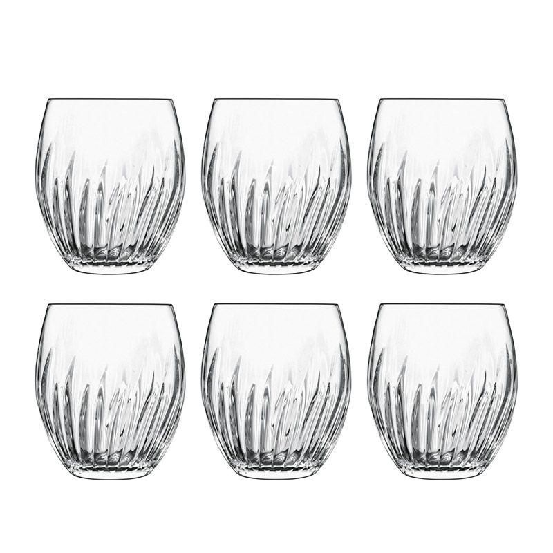 Mixology Luigi 500ml Tumbler  Glasses - Set of 6