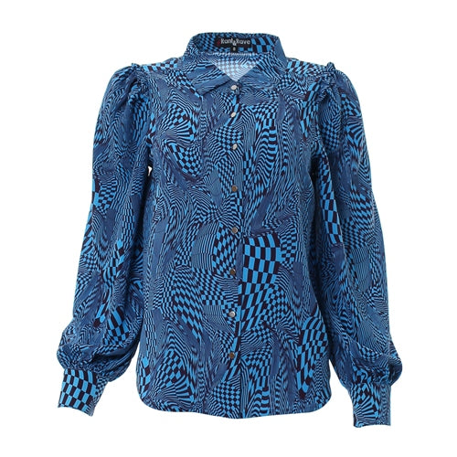 Jocelyn Blouse - Blue