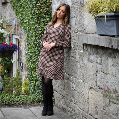 Alison Dress - Brown