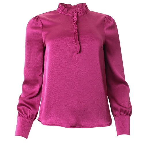 Veda Blouse - Magenta