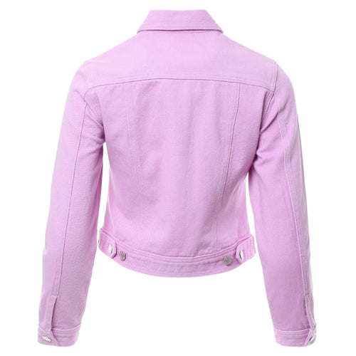 Liana Denim Jacket - Lilac