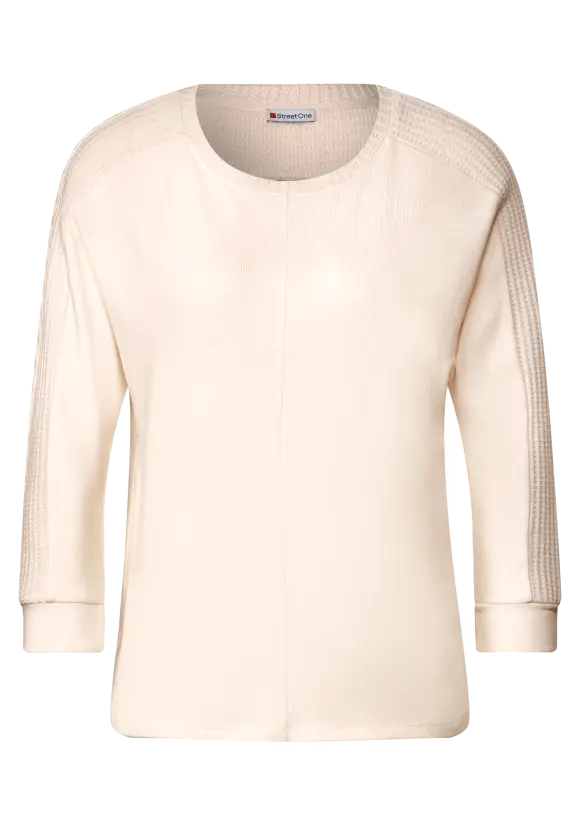 Ellen Structure Shirt - Lucid White