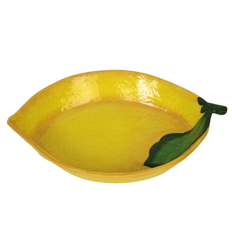 Lemon Ceramic Deep Dish