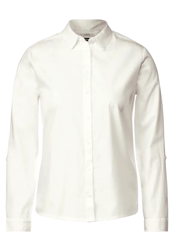 Solid Blouse - Vanilla White