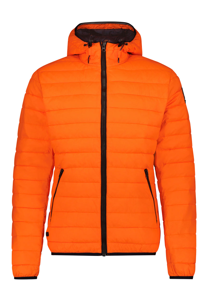 Nautilus Hooded Jacket - Shocking Orange