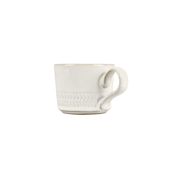 Natural Canvas Textured Espresso Mug