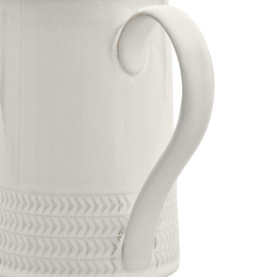 Natural Canvas Textured Medium Jug