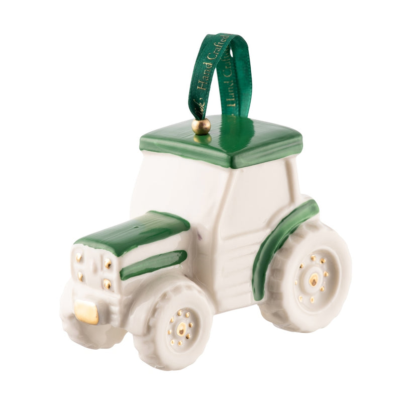 Tractor Ornament - Green