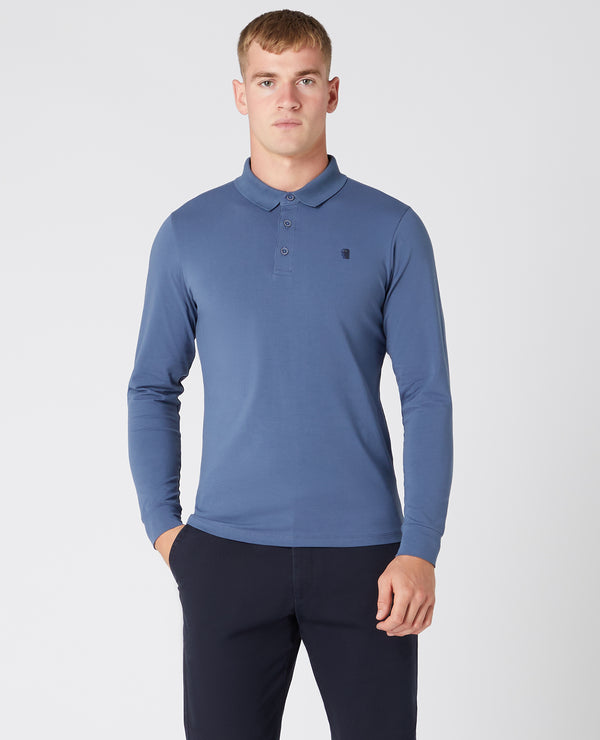 Polo Shirt Brand - Air Force Blue