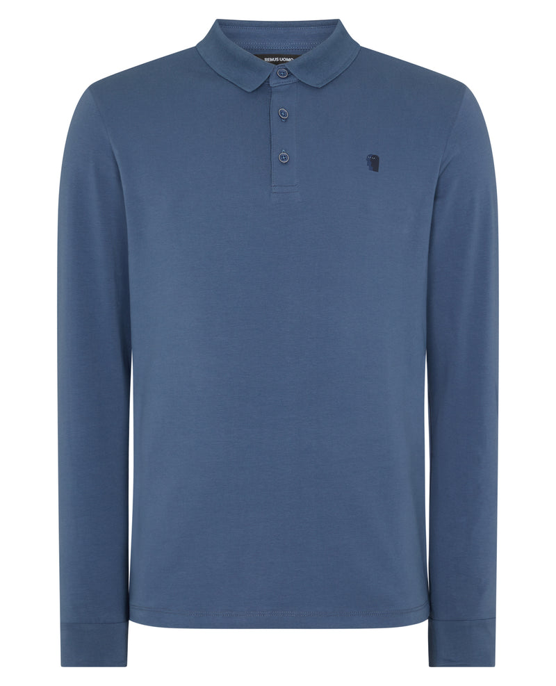 Polo Shirt Brand - Air Force Blue