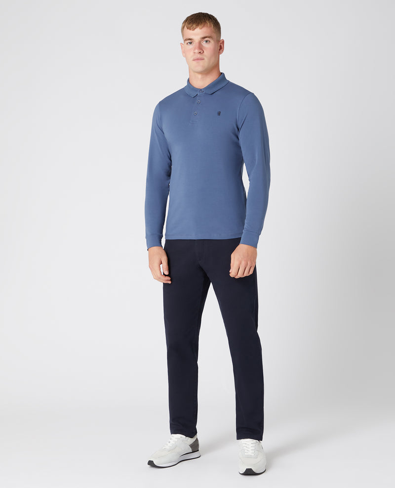 Polo Shirt Brand - Air Force Blue