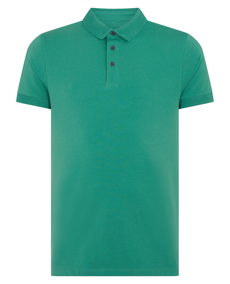 Short Sleeve Polo - Olive