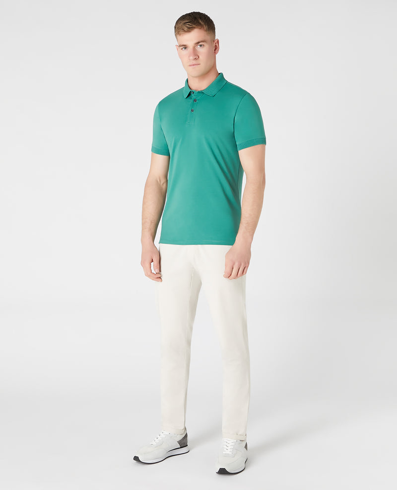 Short Sleeve Polo - Olive