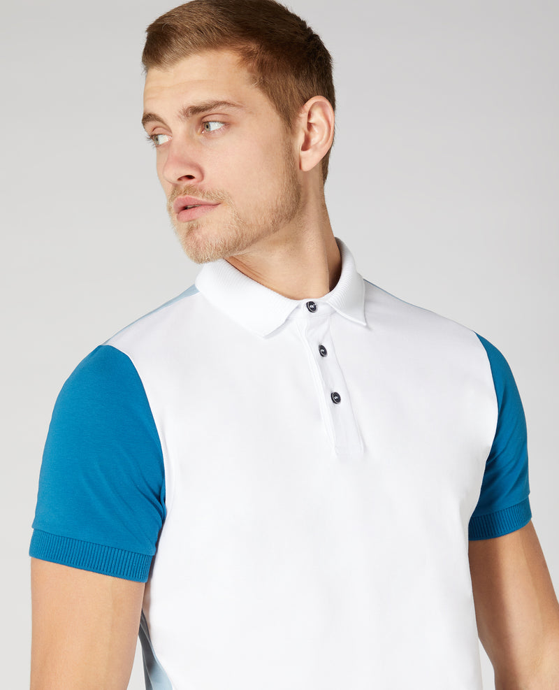 Short Sleeve Polo - White