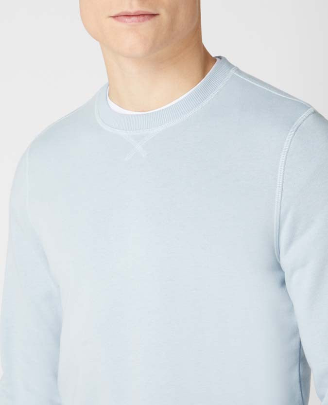 Crew Neck Sweatshirt - Sky Blue