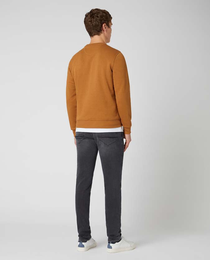 Crew Neck Sweatshirt - Tan