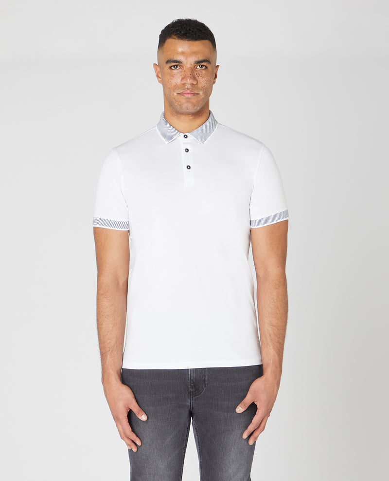 SS Polo Shirt - White