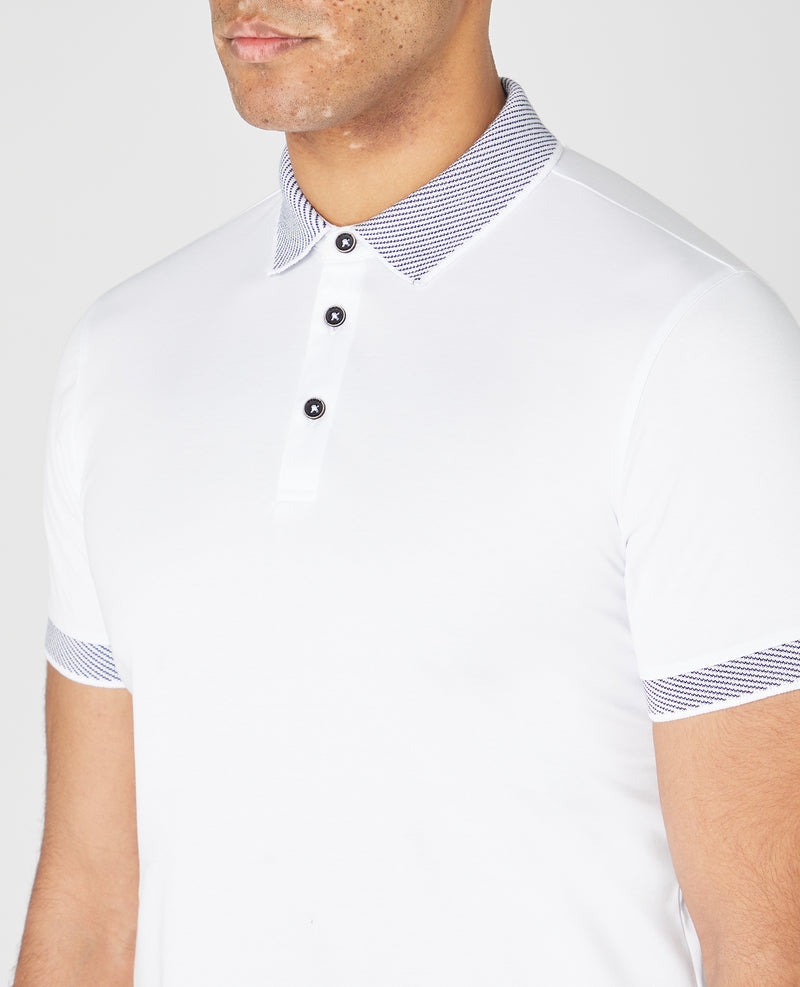 SS Polo Shirt - White