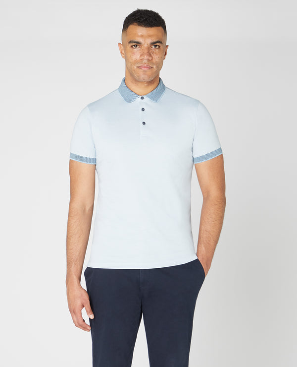 SS Polo Shirt - Sky Blue