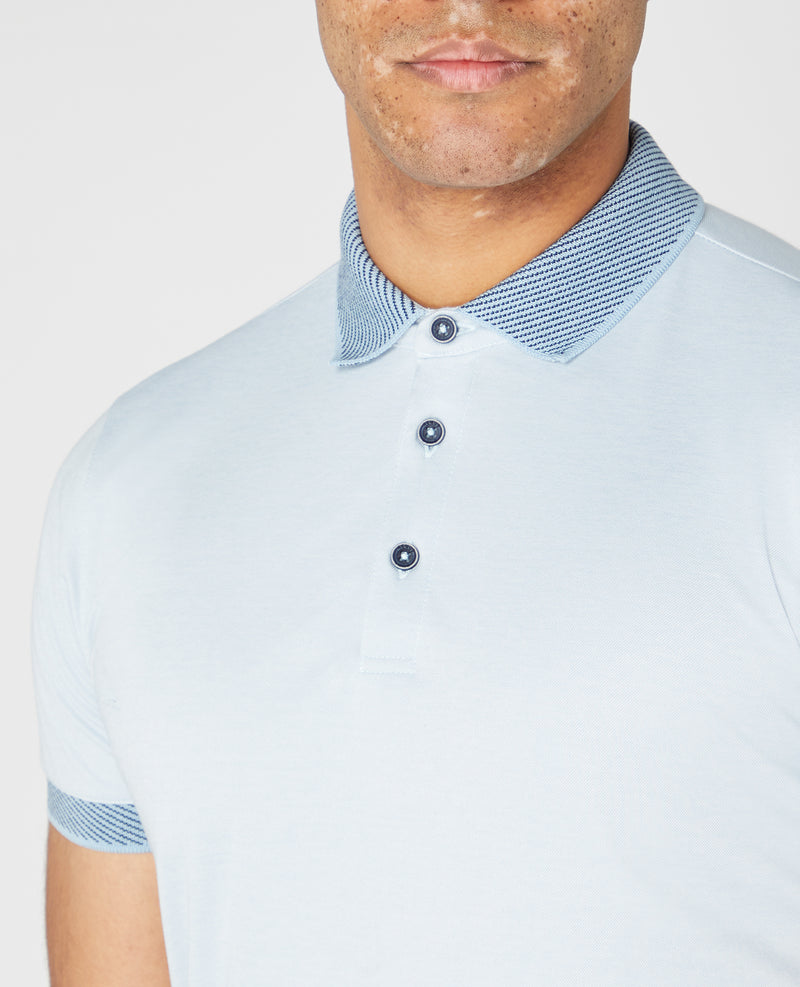 SS Polo Shirt - Sky Blue