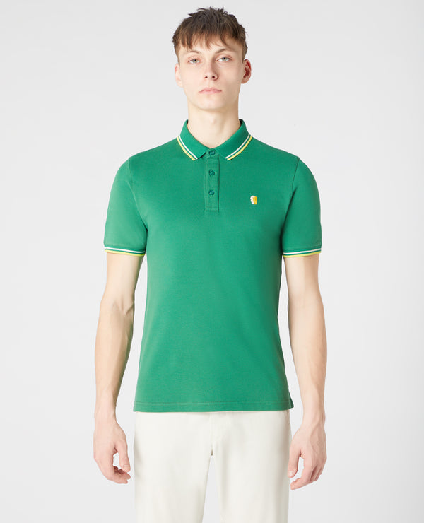 Short Sleeve Polo - Olive