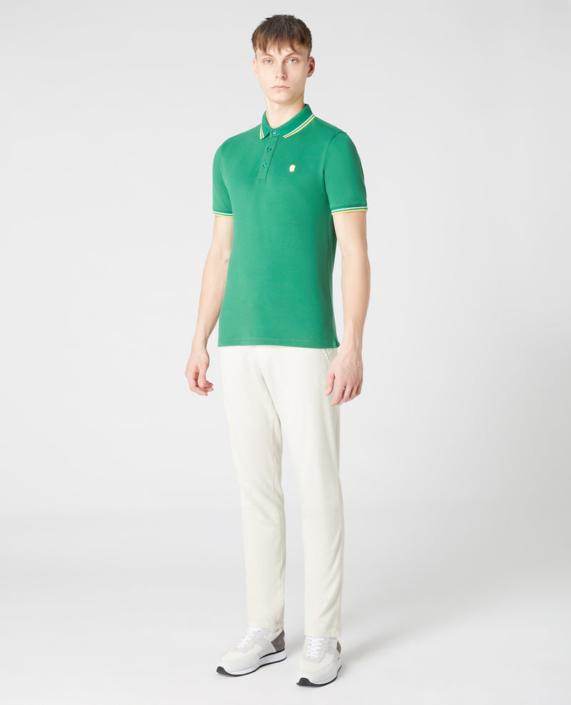 Short Sleeve Polo - Olive