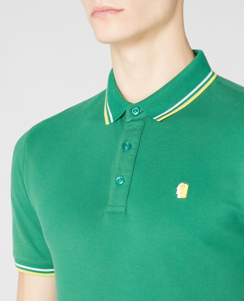 Short Sleeve Polo - Olive