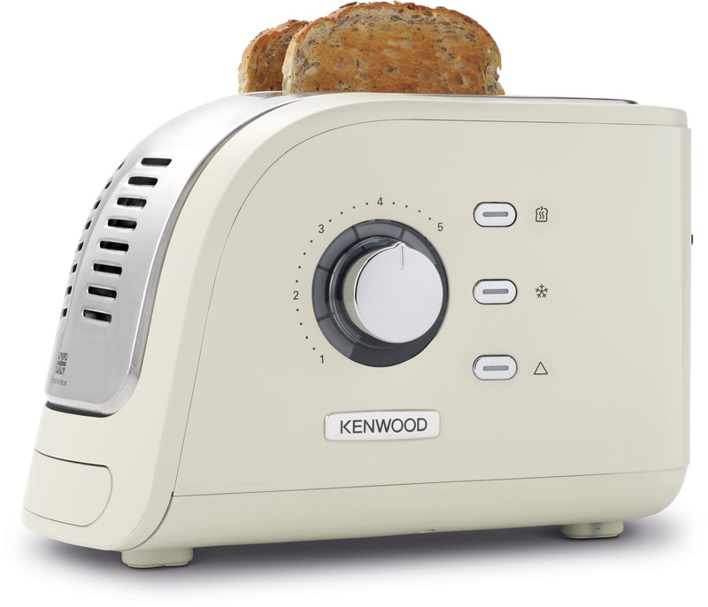 Turbo 2 Slice Toaster Cream