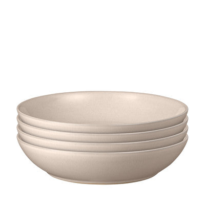 Intro Warm Taupe 4 Piece Pasta Bowl Set