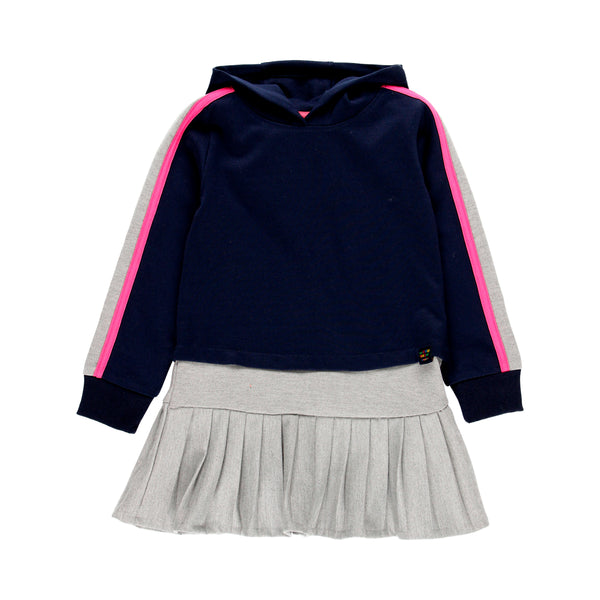 Dress With Hood - Navy