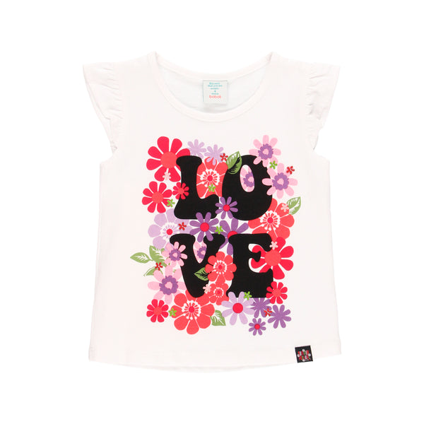 Love Sleeveless T-shirt - White