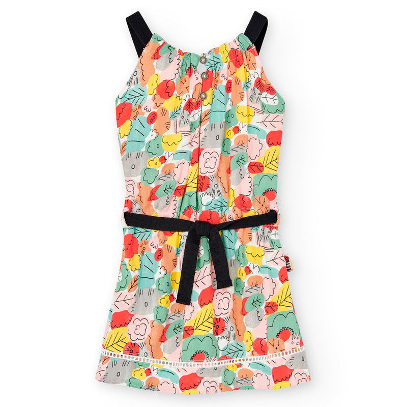 Leaves Dress - Print