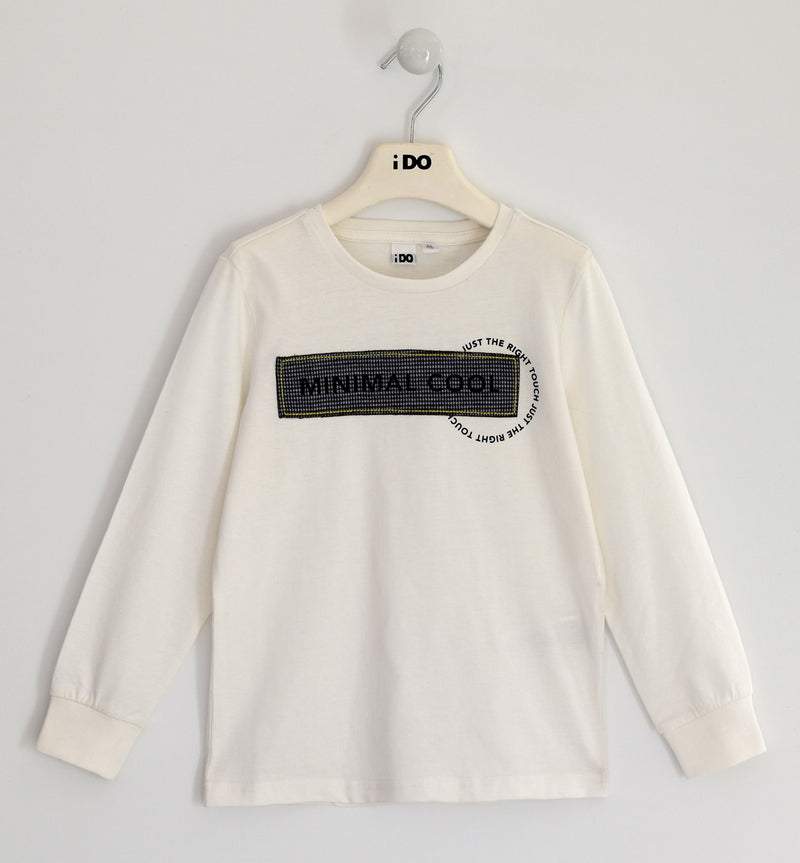 Long Sleeve T-shirt - Cream