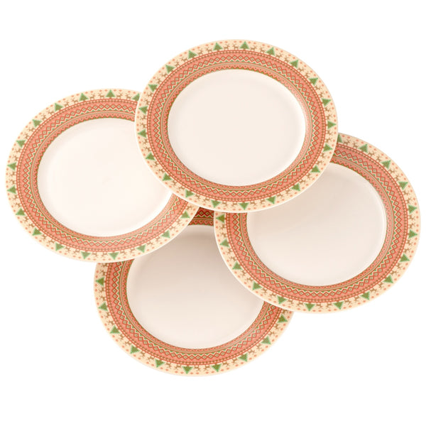 Christmas Jumper Tea/Dessert Plates Set Of 4