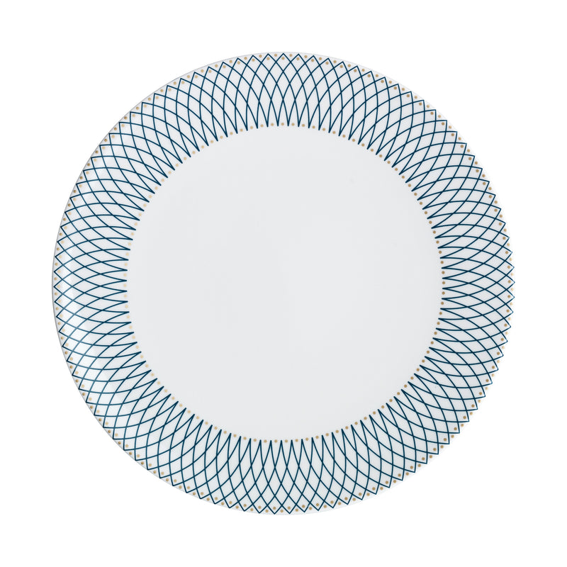 Porcelain Modern Deco Dinner Plate