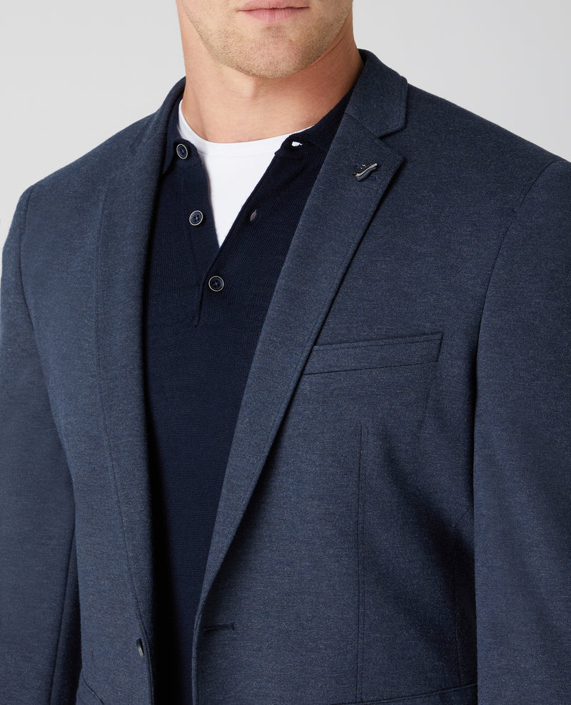 Favian Jacket - Slate Blue