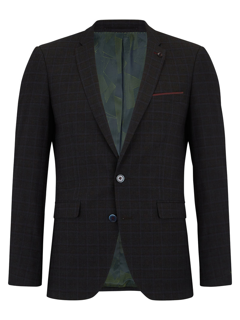 Lazio 2 Piece Suit - Charcoal