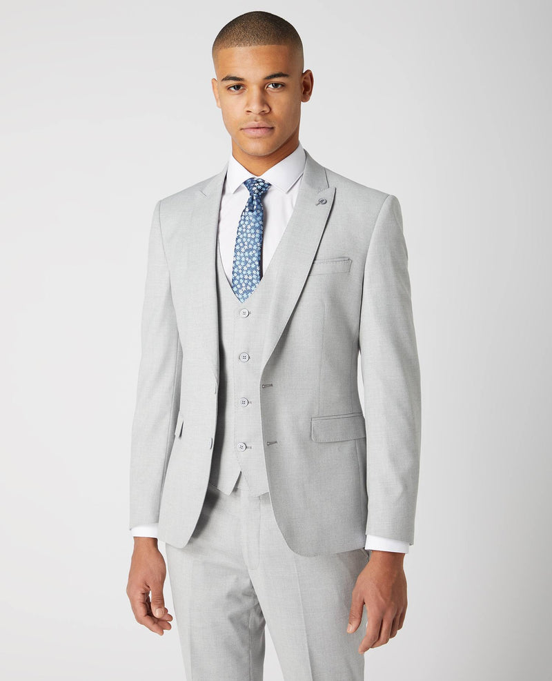 Mario 2 Piece Suit - Grey