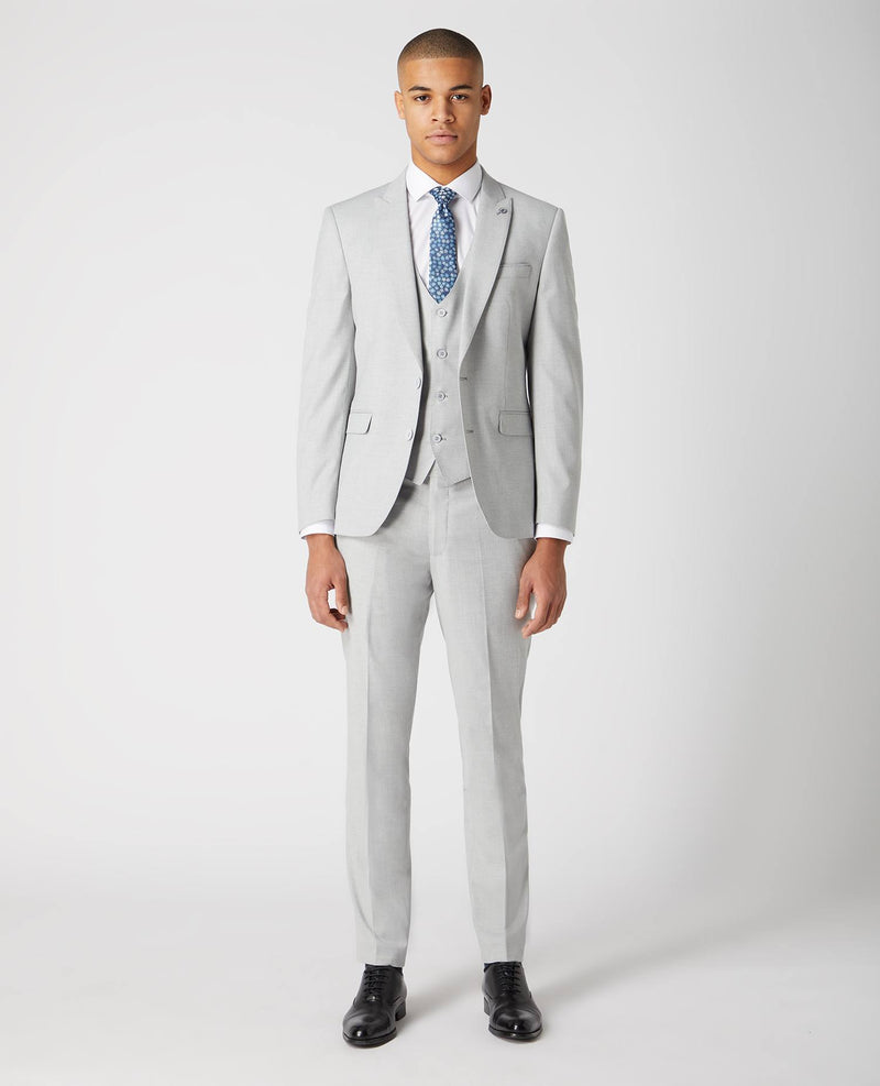 Mario 2 Piece Suit - Grey