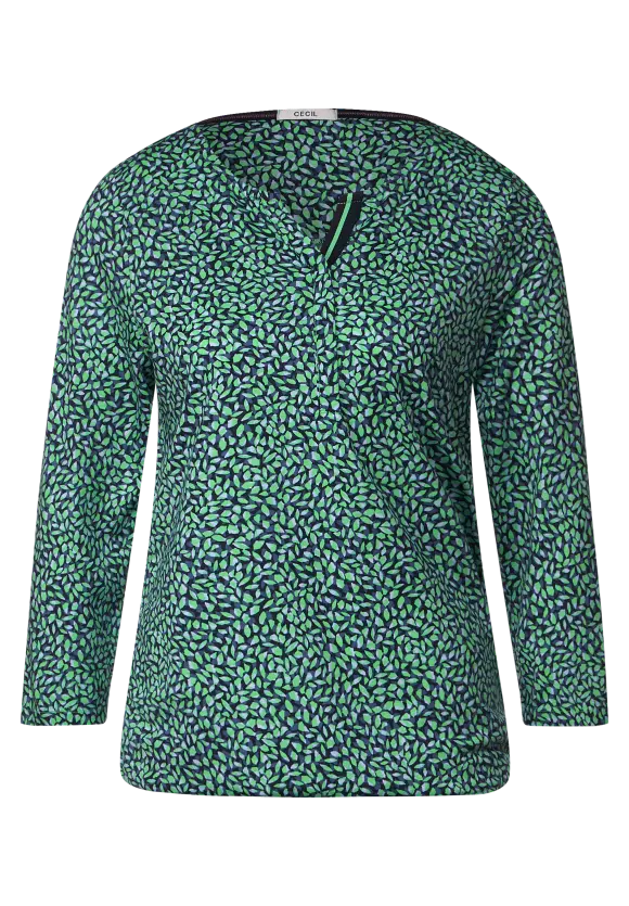 Minimal Aop Tunic - Smash Green