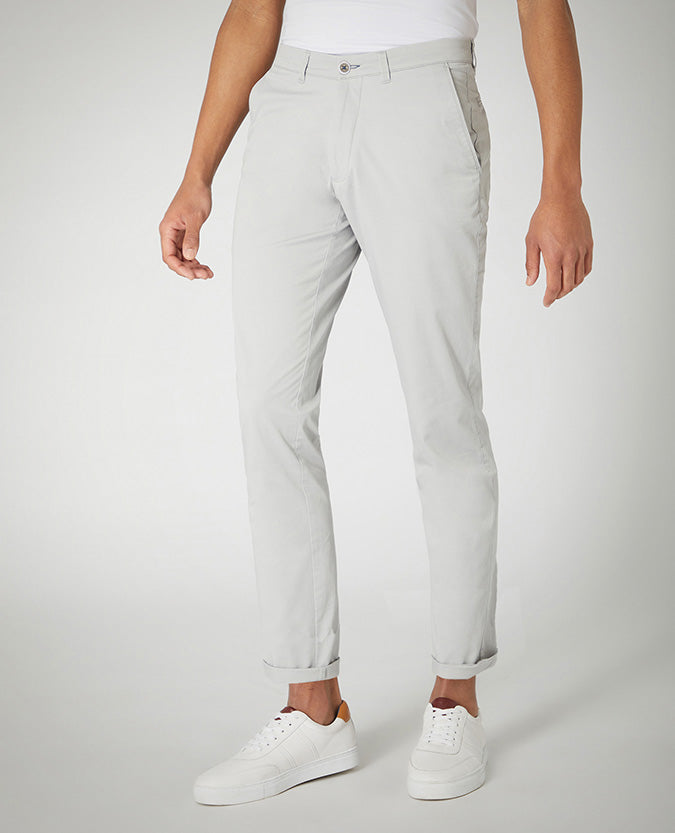 Emilio Slim Chino - Light Grey