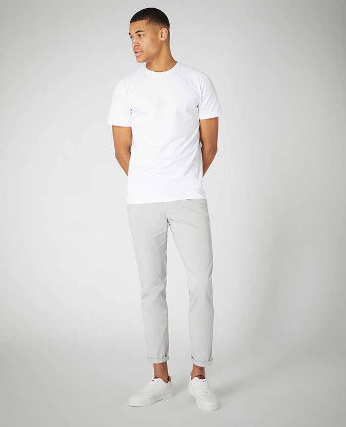 Emilio Slim Chino - Light Grey