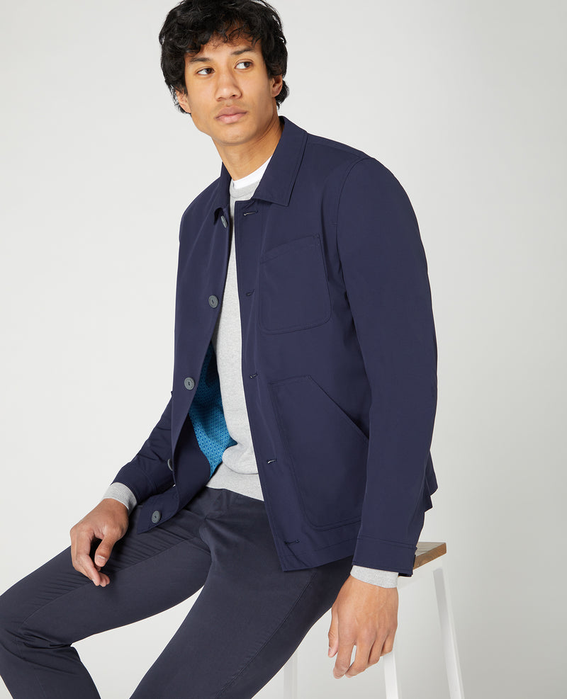 Theo Casual Jacket - Navy1