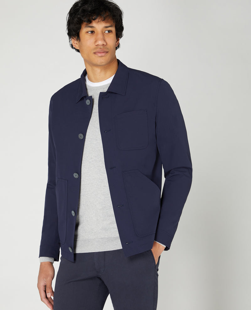 Theo Casual Jacket - Navy1