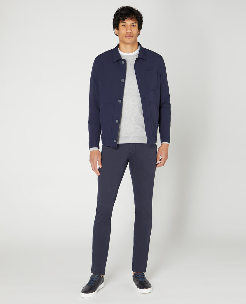 Theo Casual Jacket - Navy1