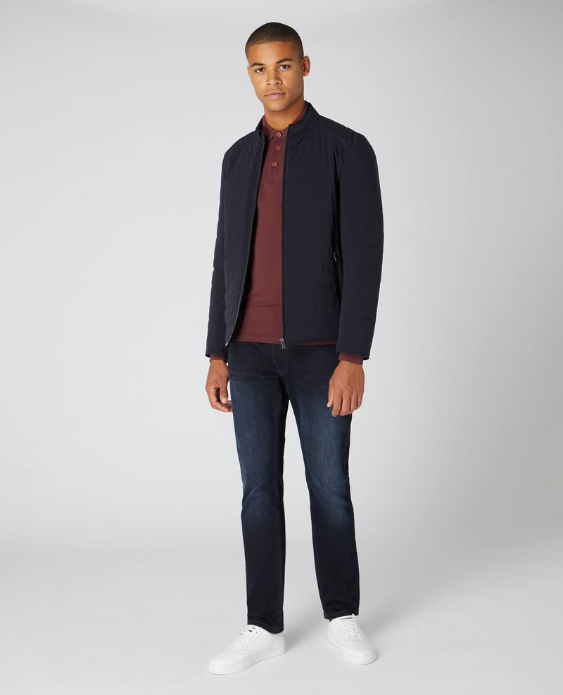 Wylie Casual Jacket - Navy2