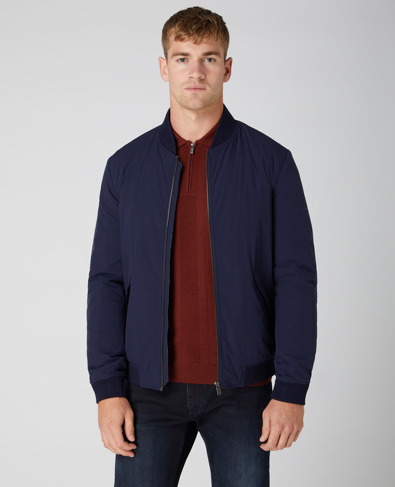 Isaac Casual Jacket - Navy1